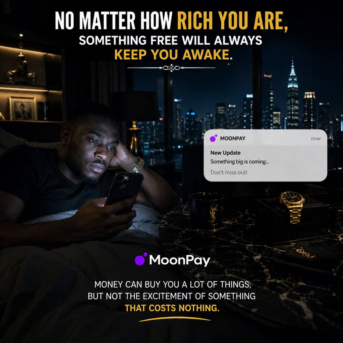 Osasfi's tweet photo. @moonpay proved that hope doesn't sleep.

Notifications on. Eyes wide open. Everyone waiting for that one post that could change everything. https://t.co/K0n37ycrsW