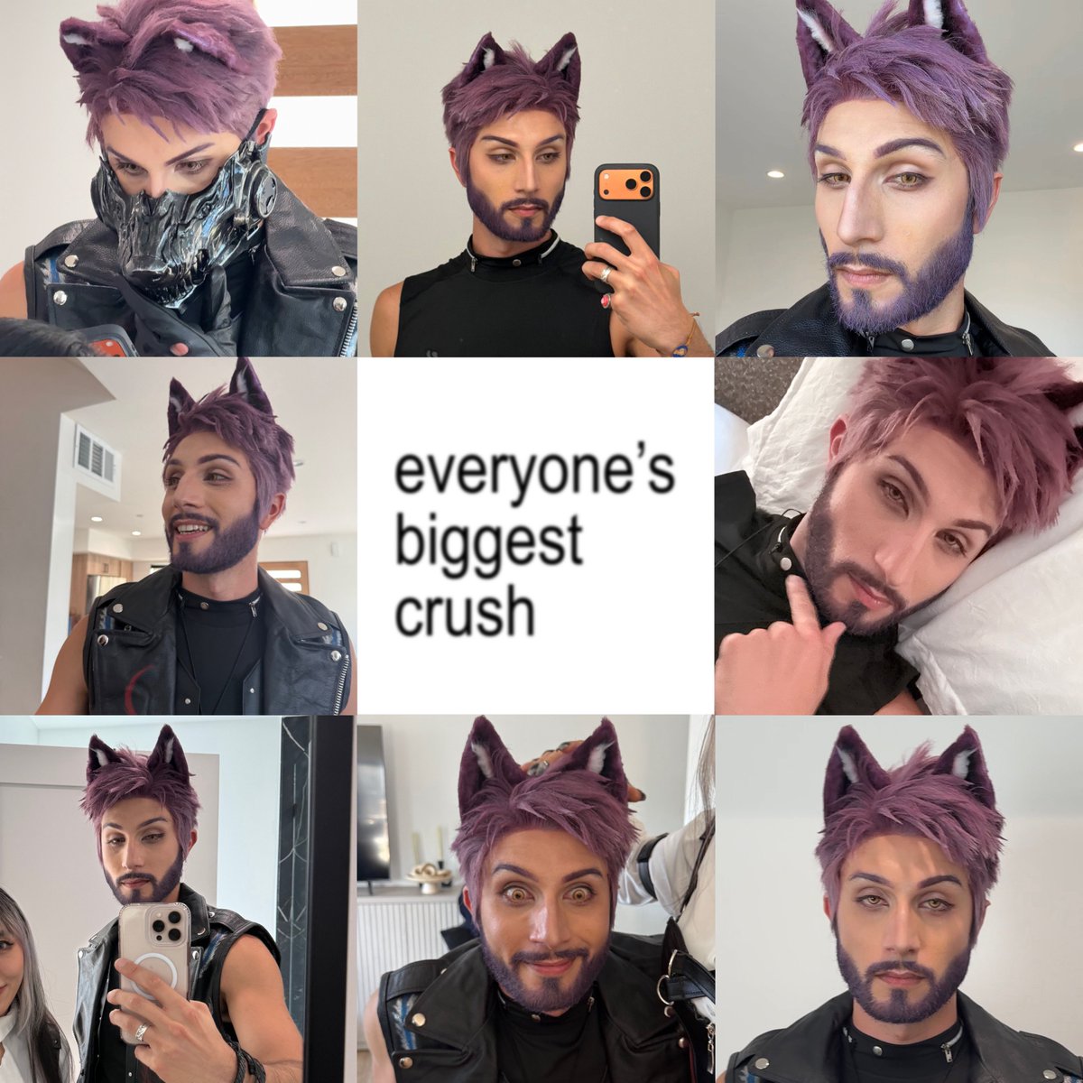 mizersodo1's tweet photo. i didn’t know i needed bbno$ with purple hair #ValkoIsLoved https://t.co/L6MgriFJV2