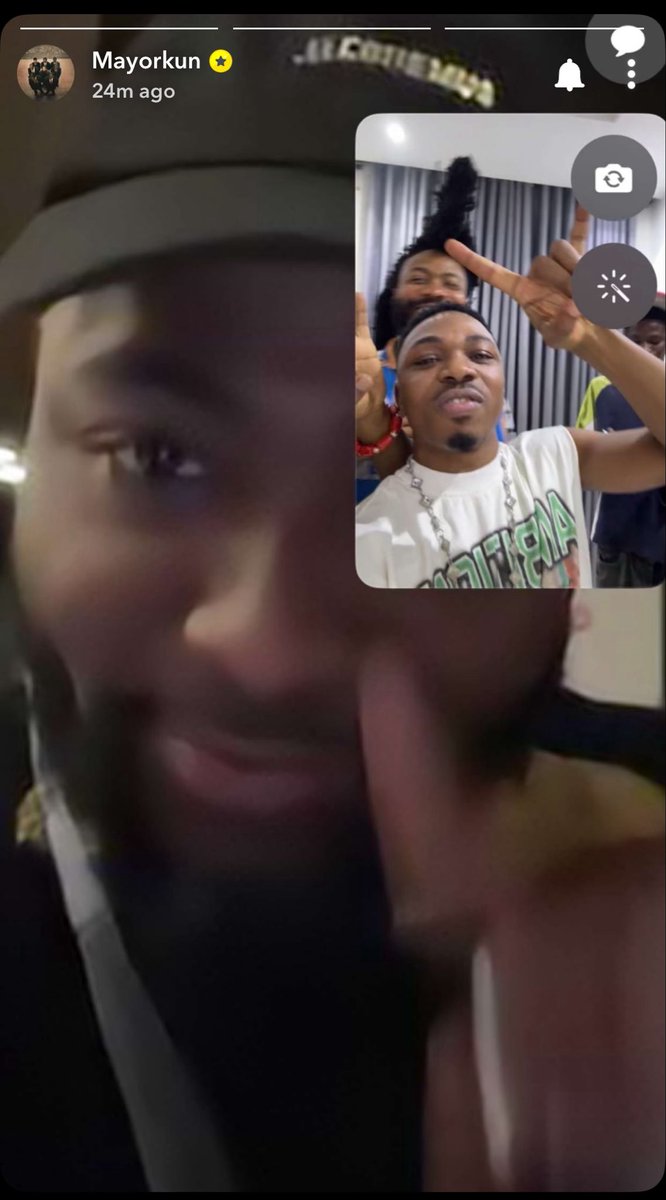 DavidoPolice's tweet photo. Mayorkun called Davido to congratulate him on delivering a classic album. 🐐❤️ https://t.co/18LAR97d2N