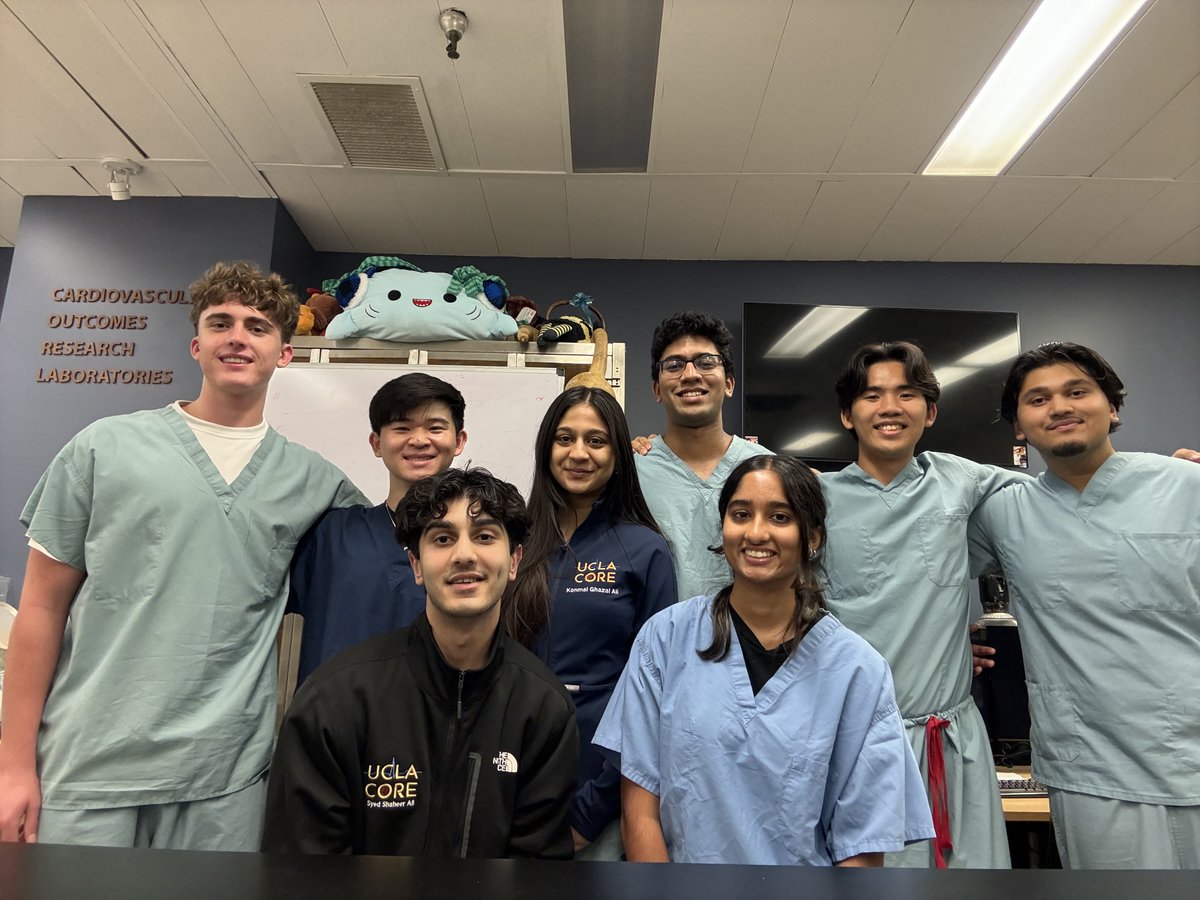 CoreLabUCLA's tweet photo. Thank you to everyone who joined us for the UCLA Cardiac Surgery Bootcamp!🫀

From hands-on surgical skills to meaningful mentorship, it was an incredible day made possible by our dedicated UCLA CORELAB team and instructors. We loved meeting the incoming west coast fellows!🩺✨ https://t.co/w5YjiNS20M