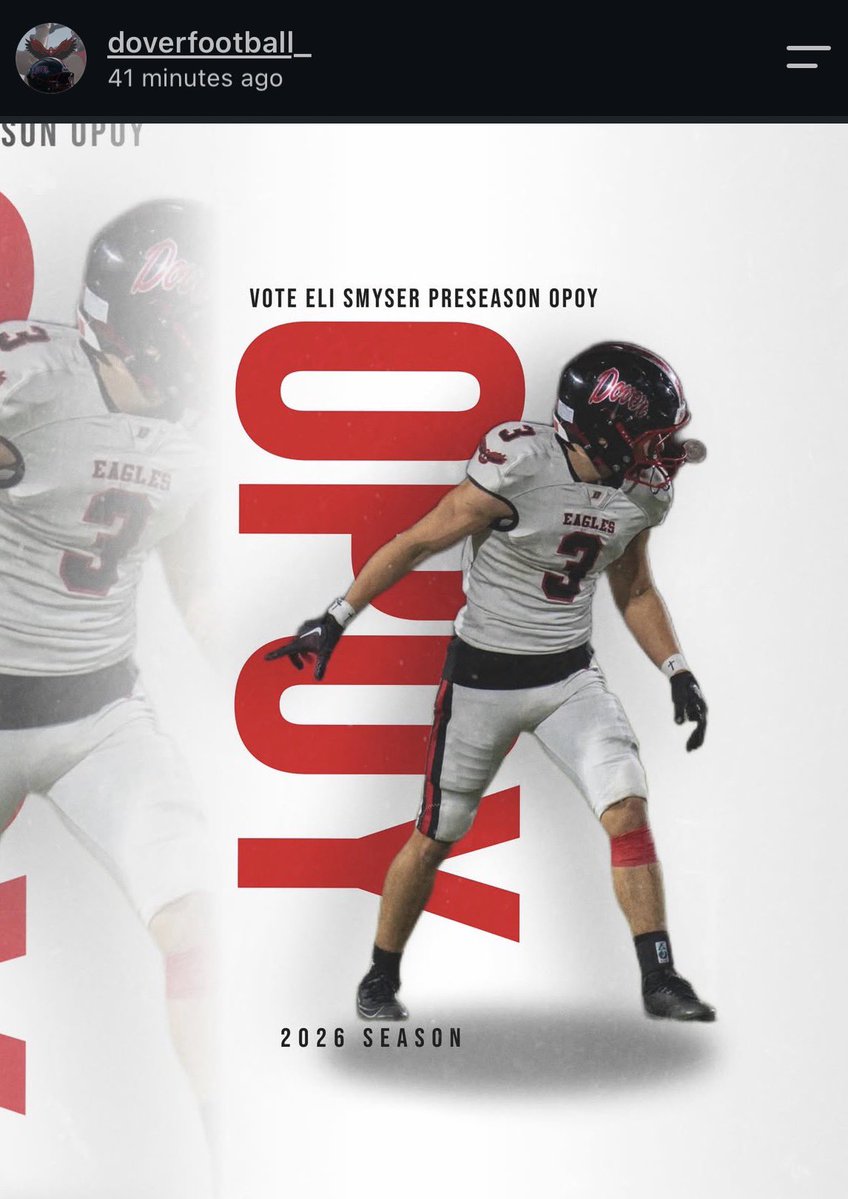 elismyser3's tweet photo. Pretty cool to be on the @GameTimePA_SC SCAC preason offensive player of the year list!

Also my teammate @BordersRobmyre being on the dpoy list! Let's work this season‼️

@PaFootballNews @AFL_YorkPA
@GameTimePA_SC @PAPrepVarsity @PlayBookAthlete @PaFootballNews https://t.co/U5jAn9hKHI