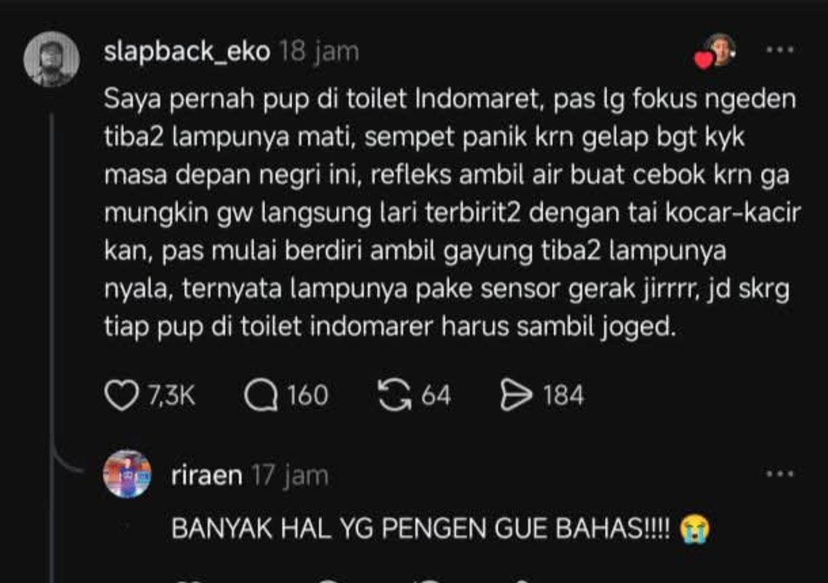 KucengTerbanggg's tweet photo. Harus joged bgt ya 😅 https://t.co/FuIKw6KhHp