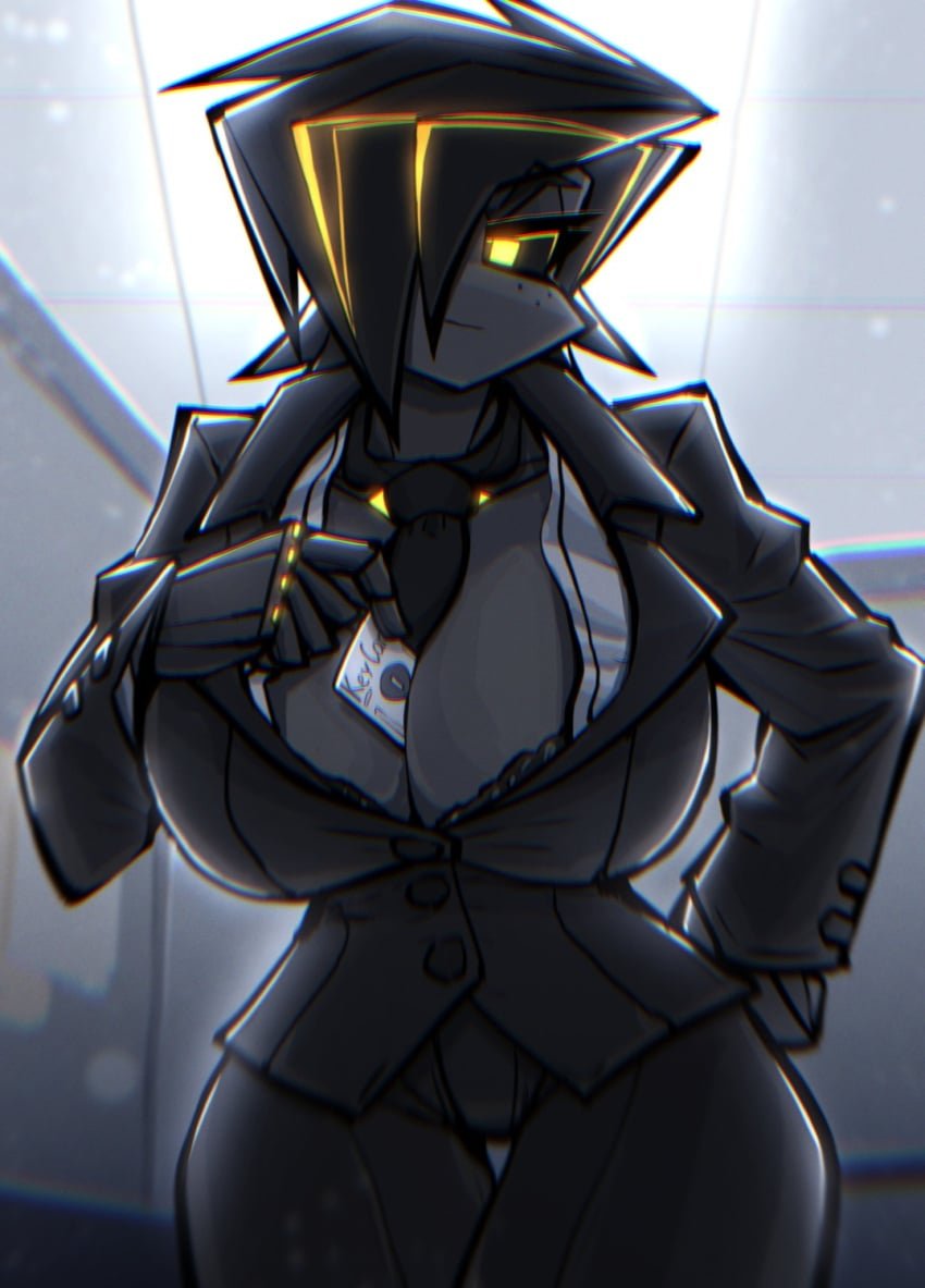 HTMichaelNSFW's tweet photo. Muse 2: 
Name: Albry
Origin: Artist's OC [zzzhadozzz]
Species: Retrofitted Combat Machine
Age: Mid-40s
Traits: Bossy, Flirty, Perfectionist
Dominance: 75% Dom / 25% Sub
"You know I expected those reports on my desk yesterday.... what's distracting you so much.?~" https://t.co/YUiYGaxZ5W