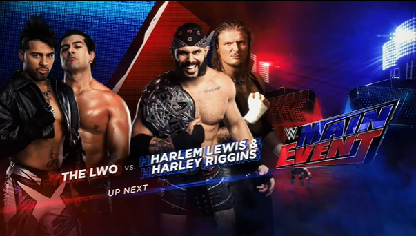 fabien_fichaux's tweet photo. A suivre : The LWO vs Harlem Lewis et Harley Riggins #WWEMainEvent https://t.co/dcAwUvrjUl