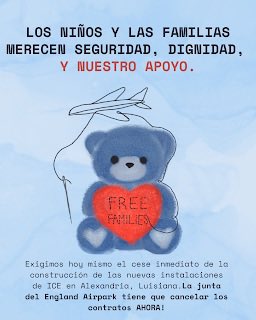 LoriUSA_'s tweet photo. 🚨 528 BEDS FOR KIDS. AUGUST 2026 OPENING. England Airpark just approved a family detention center at a former military base.

THIS ISN’T HUMANITARIAN AID. IT’S DETENTION.

🚨TAKE ACTION: ✉️ Email England Airpark Board → demand contract cancellation👉🏽 @EnglandAirpark https://t.co/EZ40Tul4vG