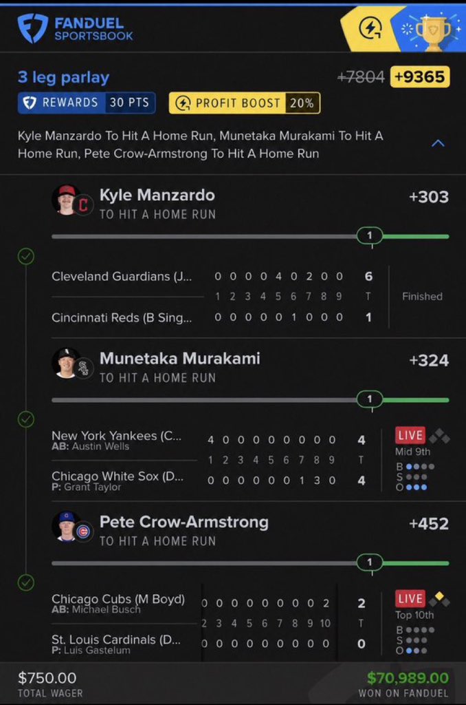Raw_Meat19's tweet photo. Today was a great day! 

Join the daily free premium leak picks⬆️

https://t.co/ncLFibB98z

#mlbparlay #betting | #nrfi | #GamblingTwitter | #gamblingx | #prizepicks | #Fanduelparlay | #wnbapickstoday | #potd | #WNBAPicks | #MLB | #WNBA #moneylines #CFC   #CHEBHA https://t.co/q5AAfHYLKZ