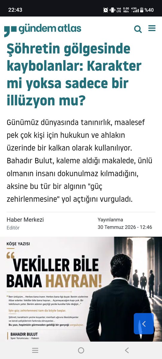 BHDRBULUT's tweet photo. Şöhretin gölgesinde kaybolanlar: Karakter mi yoksa sadece bir illüzyon mu? https://t.co/8YHZMC4XIA #sondakika #زنجیریں_توڑو_خان_کو_چھوڑو #bahadirbulut #tff https://t.co/Mf7xHPGFhp
