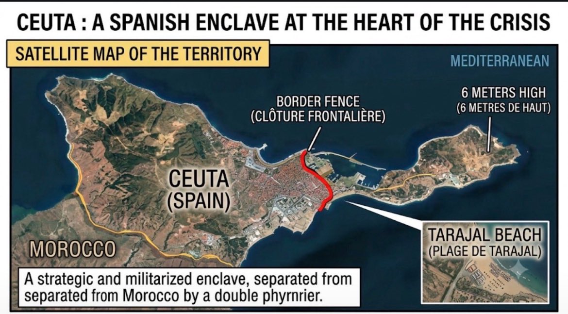 LinaT765's tweet photo. @RealAlexJones It’s a Spanish territory within Morocco https://t.co/HdWYHGfDQ8