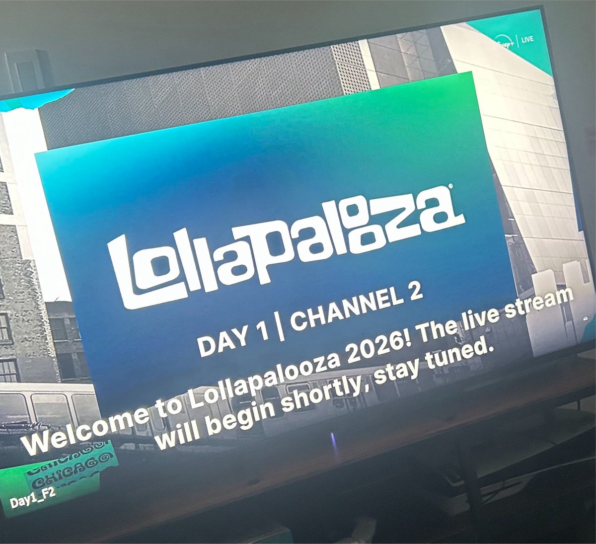 Bumble_B333's tweet photo. Finally it’s showing!

UNLEASH SB19 LOLLAPALOOZA
@SB19Official
#SB19 #SB19atLollapalooza https://t.co/uD9nLrB1Iv