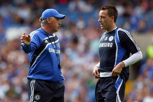 JuanHeart2016's tweet photo. 🗣️ John Terry: "When Ancelotti first arrived at Chelsea, in the first meeting he sat down with me, Lamps, Didier and Big Pete, and was like:

'Listen, I'm thinking of training twice a day - that's what we do in Italy.'

And straight away we were like: 'Yeah, we don't train twice a day in England.'

He went: 'Okay, scrap that.' 😅

It was so refreshing. Now Carlo was very firm in so many ways, but his man management is probably the best I've experienced in football.

He said: 'Okay, what time?' And we were like: 'We normally train at 10 o'clock so we can drop the kids off at kind of half 8 and then still get into training.'

He was like: 'Okay, 10 o'clock. That's perfect. We'll lock that in.'"