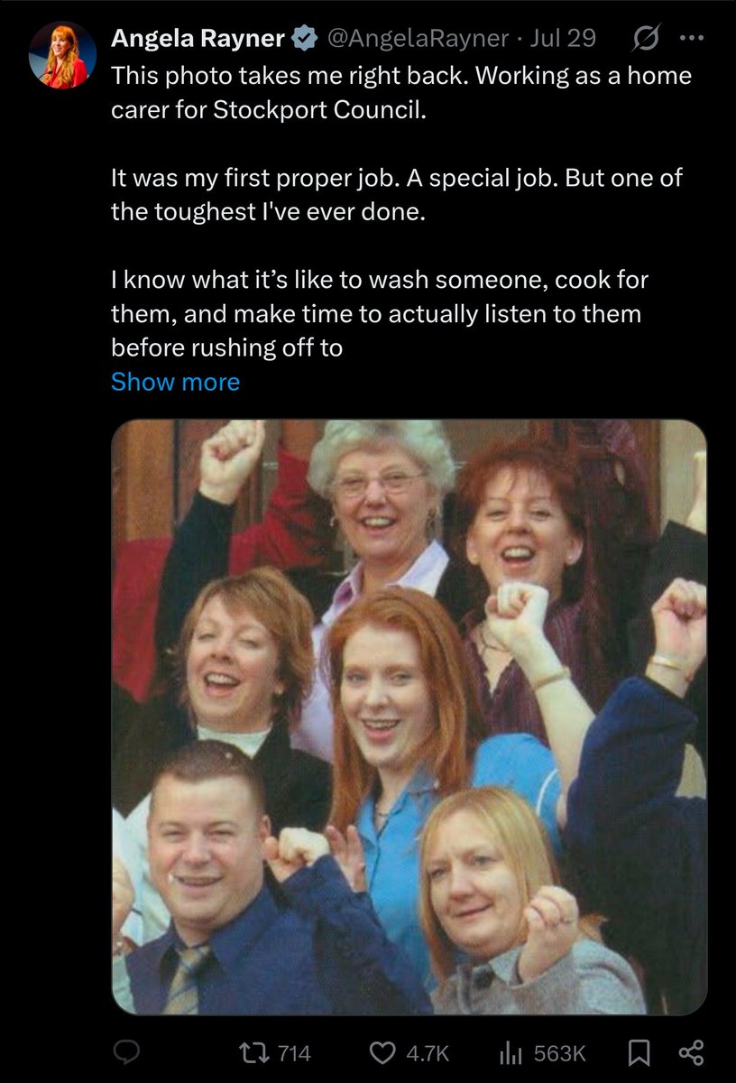 SergioGeorgini6's tweet photo. @AngelaRayner that's a challenging wank https://t.co/TXPuuCLahK