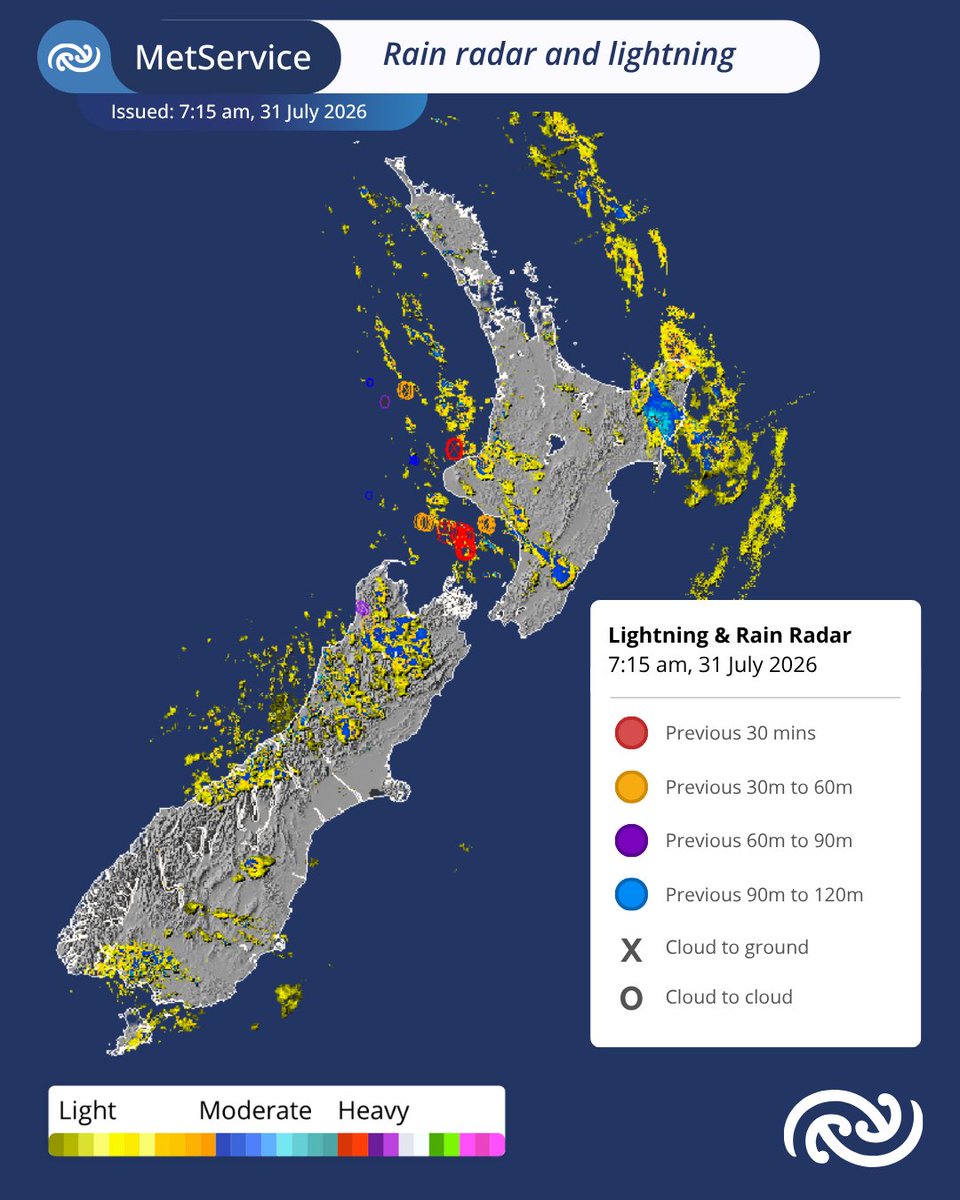 MetService NZ tweet media
