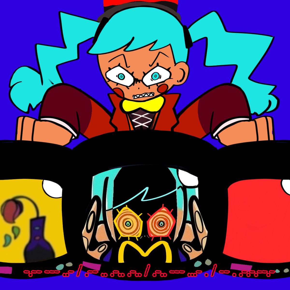 horse4786's tweet photo. Do we fuck with evil and fucked up static miku?
#flavorfoley_fa https://t.co/dCCfBTL7zJ