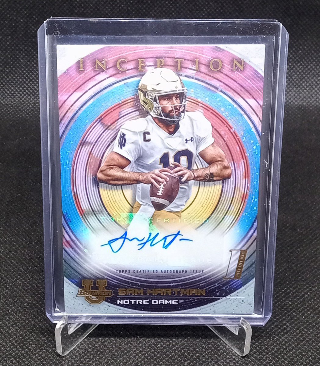 SNoesportscards's tweet photo. 🚨 2026 NSCC National Giveaway! 🚨

The National is back for 2026! 🔥 #TheHobby

To celebrate, Winners choice.
Sam Hartman Bowman U Inception Autograph
Or
Nick Kurtz Rated Prospect Donruss Clearly 🏈 ⚾🔥

How to Enter:
✅ Follow
✅ Repost
✅ Like

🏆 Winner will be announced Sunday at 9:00 PM PT.

Good luck to everyone! 🍀

To everyone attending @nsccshow this year, have an amazing time, enjoy the show, and happy collecting!
#NoeSportsCards #TheHobby #NSCC #SportsCards #Giveaway