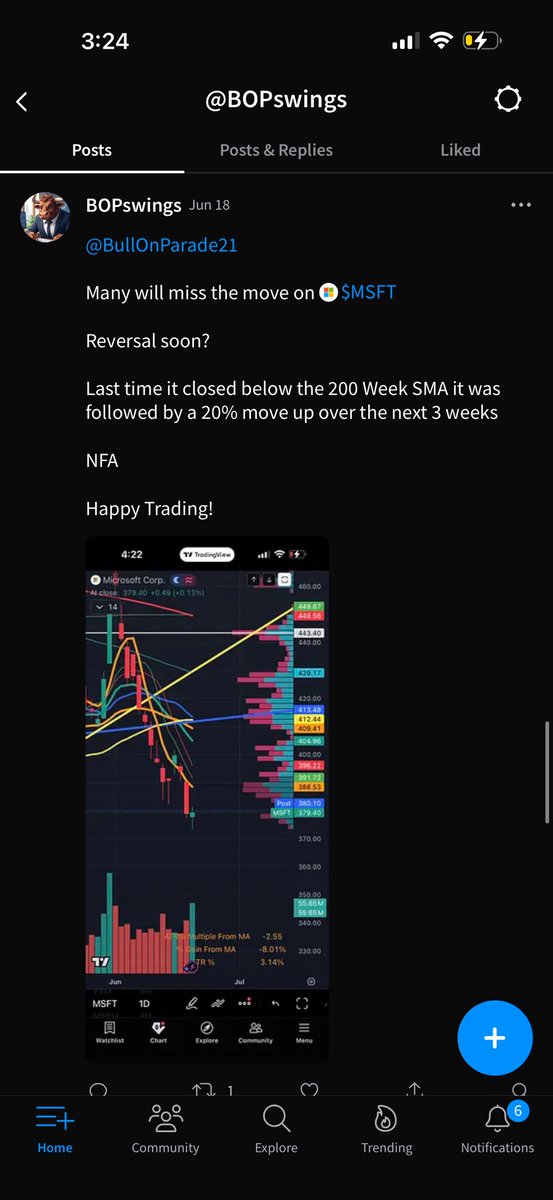 BOPswings's tweet photo. I've been pounding the table on $MSFT ALL SUMMER!!!! 

Congratulations to the people who bought when the market was wrong 🤝🫡

NFA!

But HAPPY TRADING!!!! 🧊🧊 https://t.co/qkAoqLXWpc