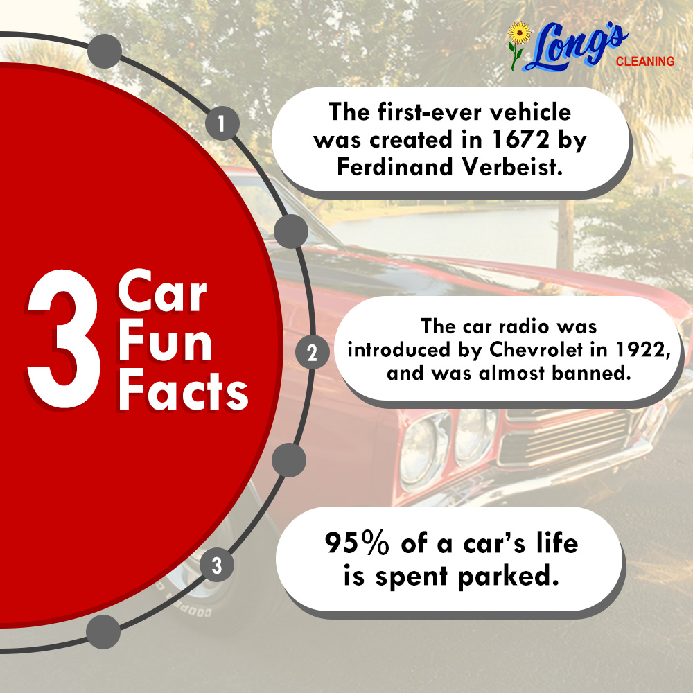 longscleaning's tweet photo. 🏎️🏁Ladies and gentlemen, start your engines! Get revved up for the weekend with these 3 Car Fun Facts! https://t.co/ASzg3GFVUb