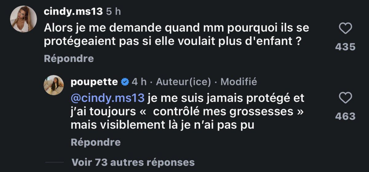 __paspseud0____'s tweet photo. 3 grossesses NON désiré sur 4 mais hmd elle contrôle la zone 😂😂 https://t.co/y02gSAMe8H