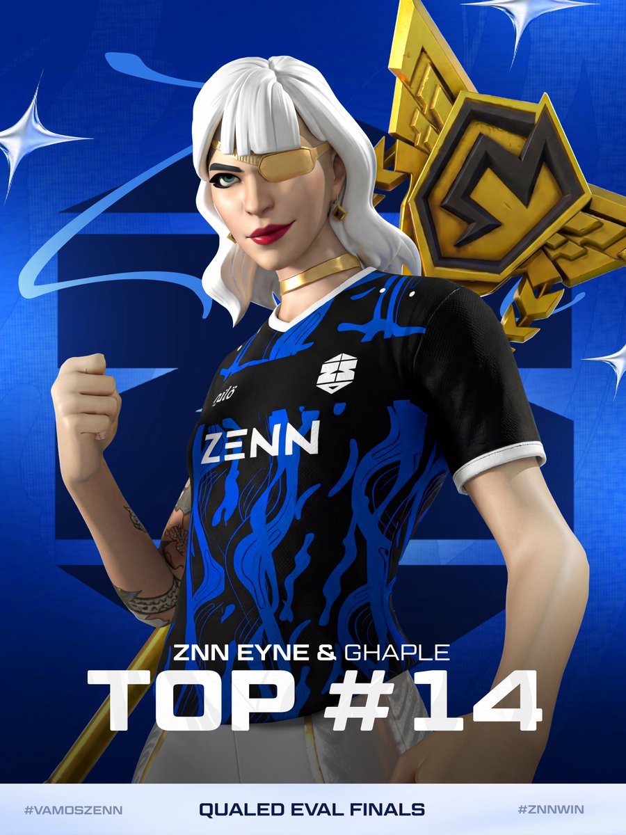 ZENNclub's tweet photo. Qualed Evaluation Finals #14 🔹
What a duo, @eynedigga + Ghaple
#VamosZenn #ZNNWIN https://t.co/osM8gKX3Bp