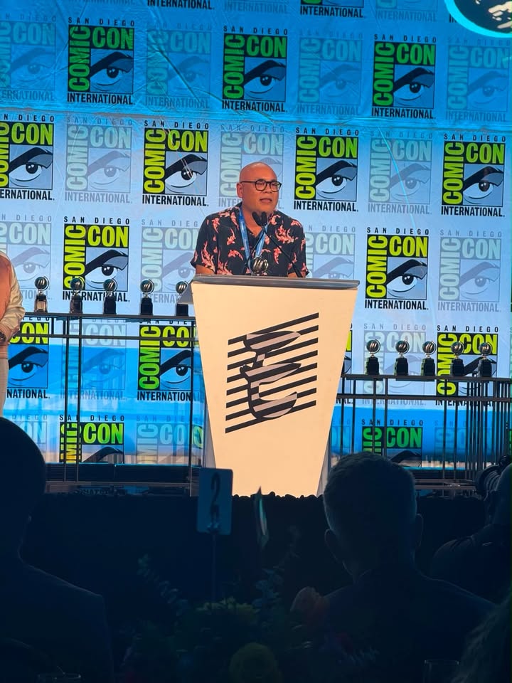 UCSDalumni's tweet photo. Congratulations to author Dan Santat '98 (@dsantat) on winning a coveted Eisner Award at @Comic_Con! His children's book, All The Hulk Feels, won Best Publication for Early Readers. 🏆📚 https://t.co/5DQZ7AFxOE