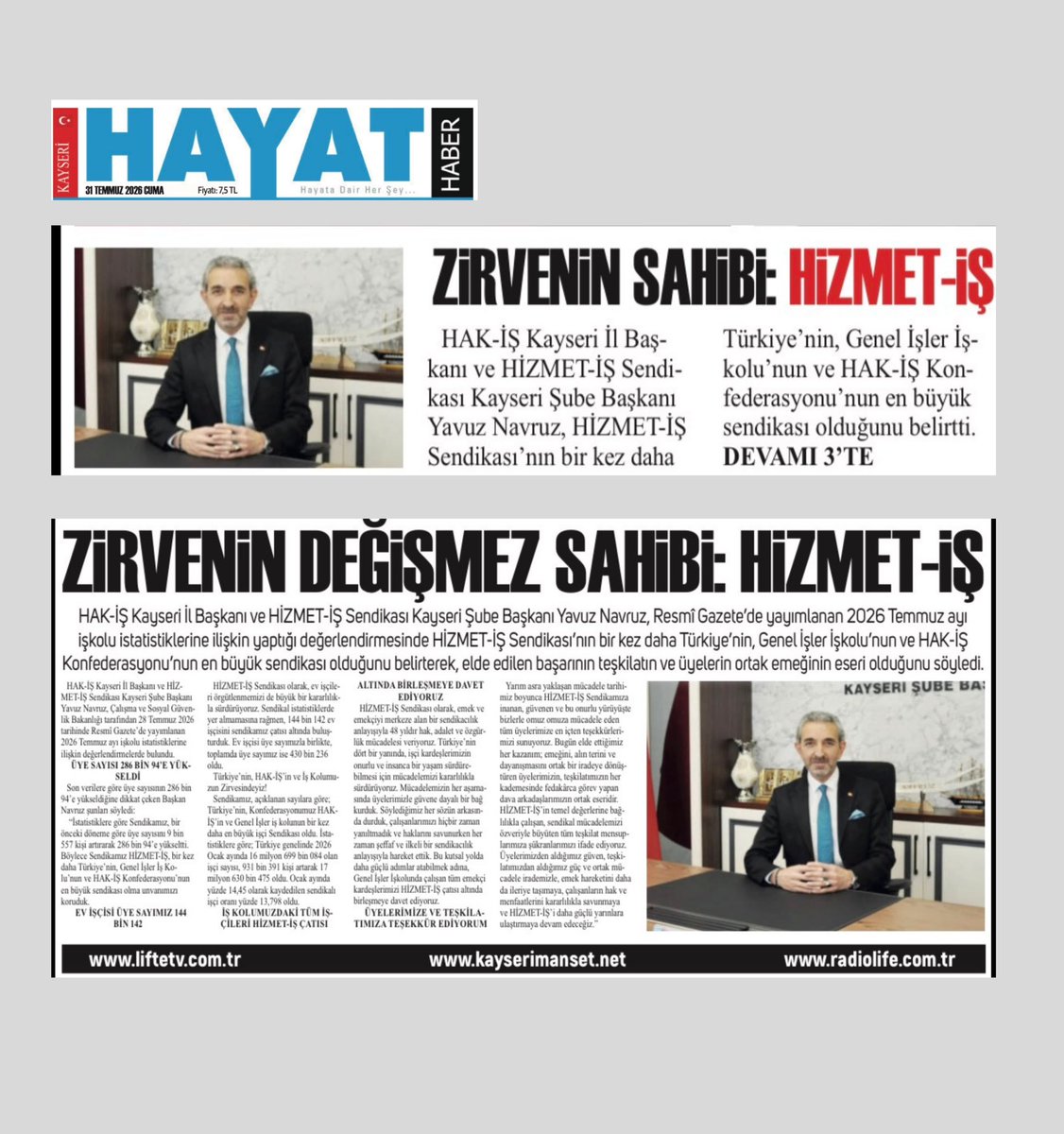FundaKA38's tweet photo. Zirvenin Sahibi #Hizmetiş

@hakiskonf @hizmetissendika @hizmetiskayseri @halilozdemiirr @yavuznavruz74 https://t.co/aRYn3IJJj6