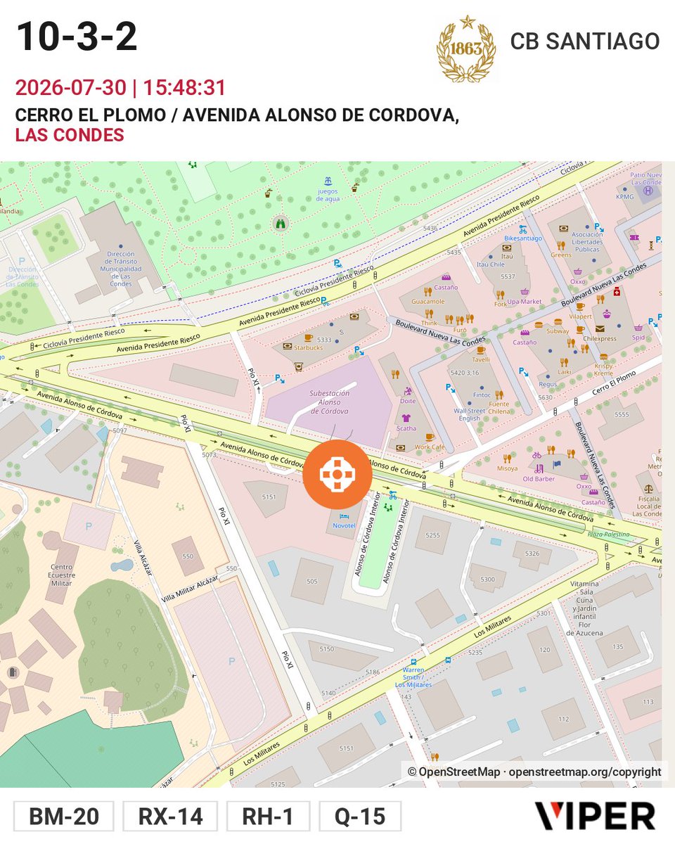 Bomberos de Santiago tweet media
