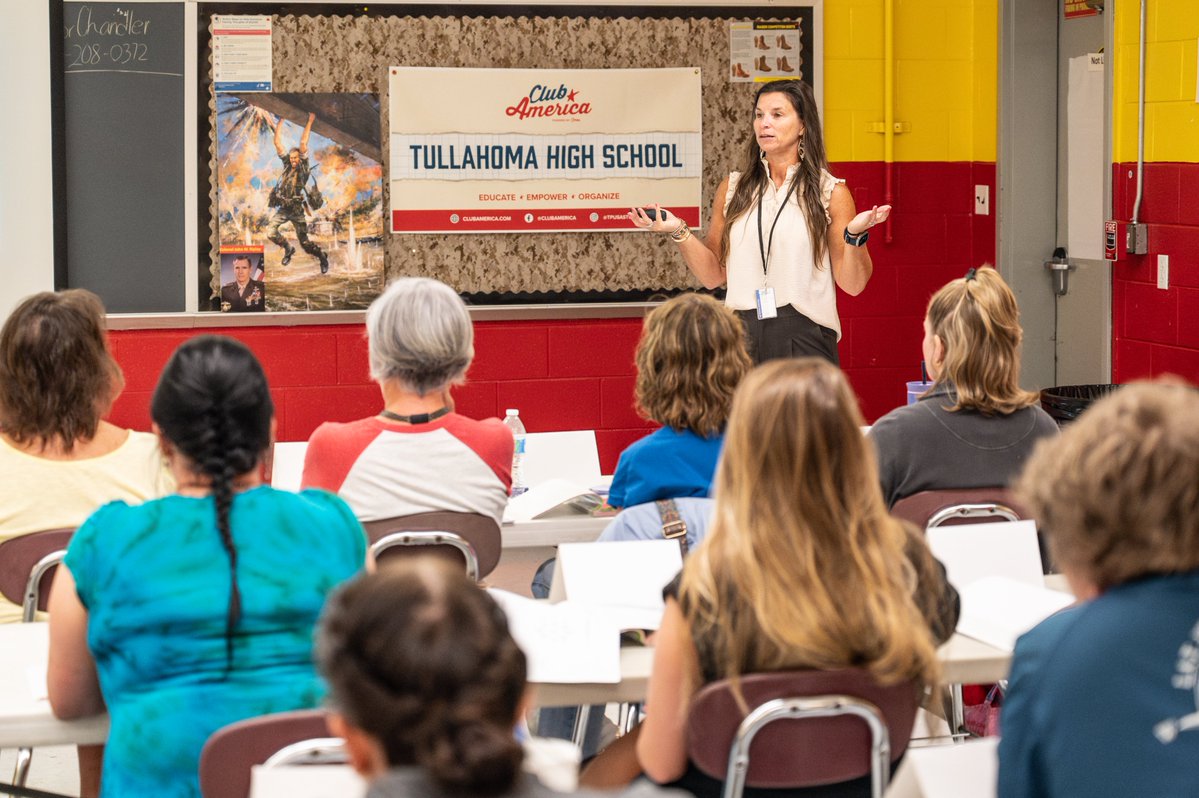 TCSPublic's tweet photo. This week, all TCS elementary school staff members received Mental Health First Aid Training. The training was led by state officials Jaime Grammer, Taylor Rayfield, Melissa Stansberry, Charise McDaniel, Sheri Smith, Kimberly Daubenspeck, Amy OBryan, and Andrew Mead. https://t.co/D3CVMo6IdU