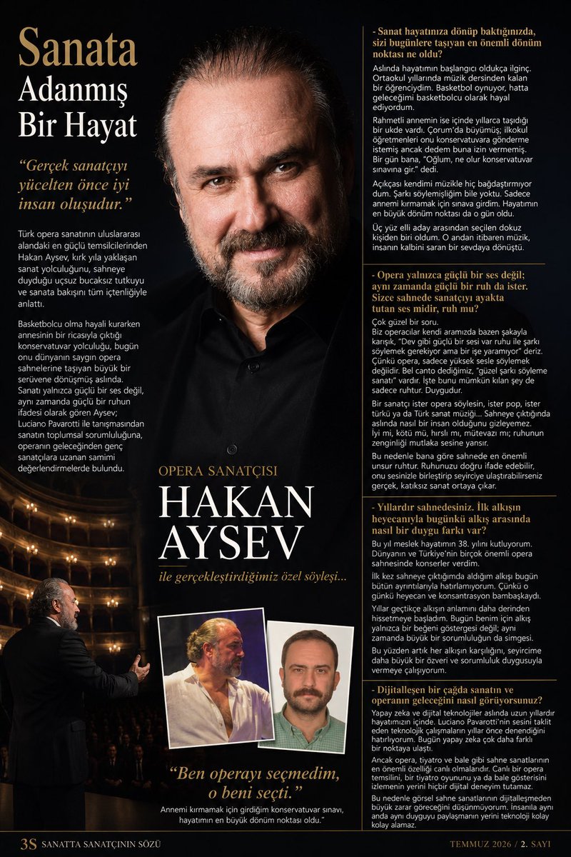 3SSanat's tweet photo. 3S Dergi Hakan Aysev https://t.co/RBoqA05q3N