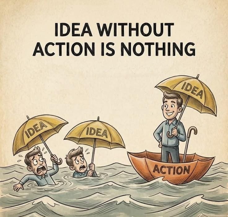 EjikeGodwins's tweet photo. Ideas keep you from drowning. Action gets you across.

READ THAT AGAIN! https://t.co/bXKo3UGkgB