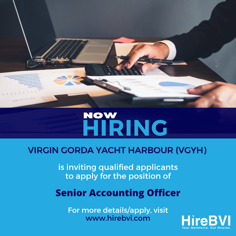 HireBvi's tweet photo. Virgin Gorda Yacht Harbor in the BVI is seeking a Senior Accounting Officer.
For more details/apply visit:
https://t.co/8hmwsZwW0n
#hirebvi #bvi #bvijobs #bviemployment #jobsearch #jobhunt #hiring #nowhiring #jobs #careers #employment #work #recruitment #jobopening #vacancy https://t.co/8Vni0dGbaT