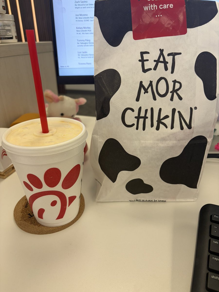 i felt sad and anxious so i treated myself to chick fil a now im sad ...