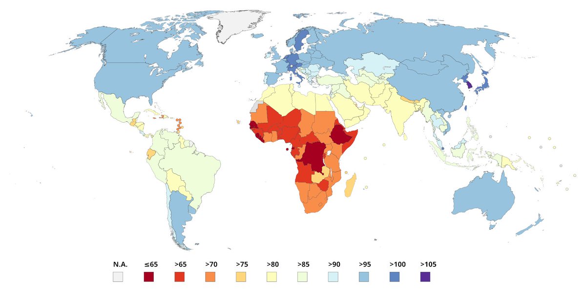 Molimo34's tweet photo. @ForlornLiar And a lot of Christian countries of Subsaharan Africa and Latin America have a low IQ according to the global IQ map https://t.co/SpQdR4uToL