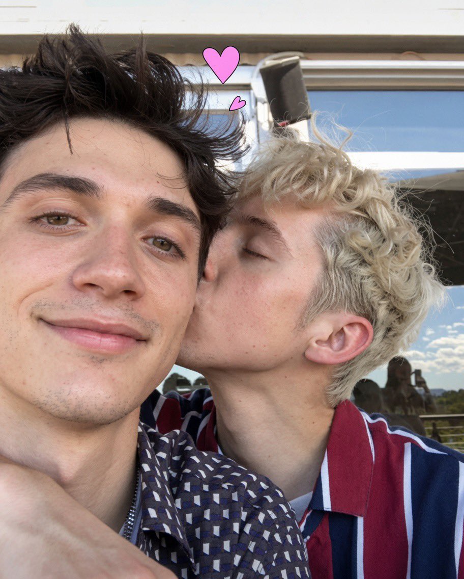 MichealTv01's tweet photo. Troye Sivan x Jacob Bixenman. https://t.co/E6VJ51L1hw
