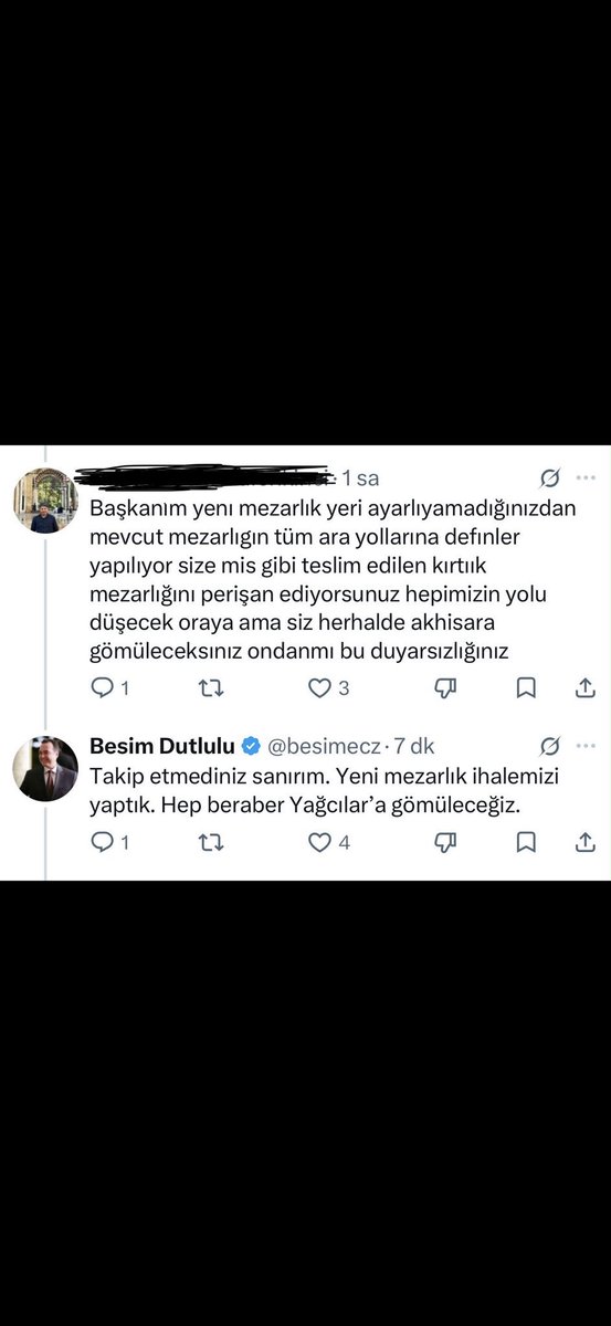 spilinsesi's tweet photo. Besim Dutlulu’dan Mezarlık Eleştirisine Gülümseten Yanıt: “Hep Beraber Yağcılar’a Gömüleceğiz” https://t.co/e03PoGjwm1