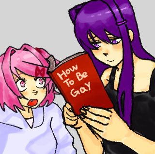 nmk1528798's tweet photo. ⁉️#ddlc #natsuki #yuri https://t.co/1Vcj66YjZz