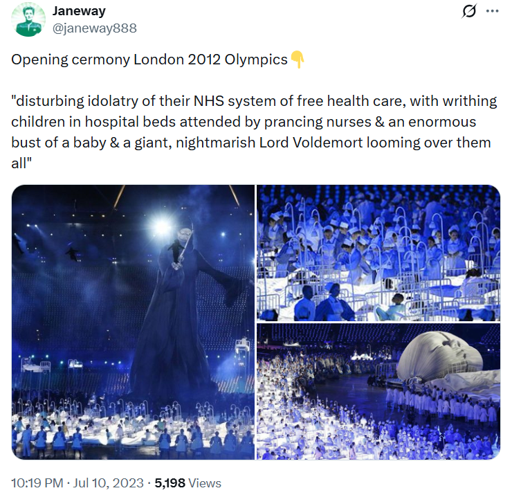 janeway888's tweet photo. "Children's hospitals practically empty during COVID"👇

Dancing Nurses videos were an ATTUNEMENT RITUAL to mesmerize the masses into accepting the nonsensical "manufacturing consent" propaganda with roots already planted via the 2012 London Olympics &amp; George Floyd 2020 rituals👇 https://t.co/qhWIj25HRw