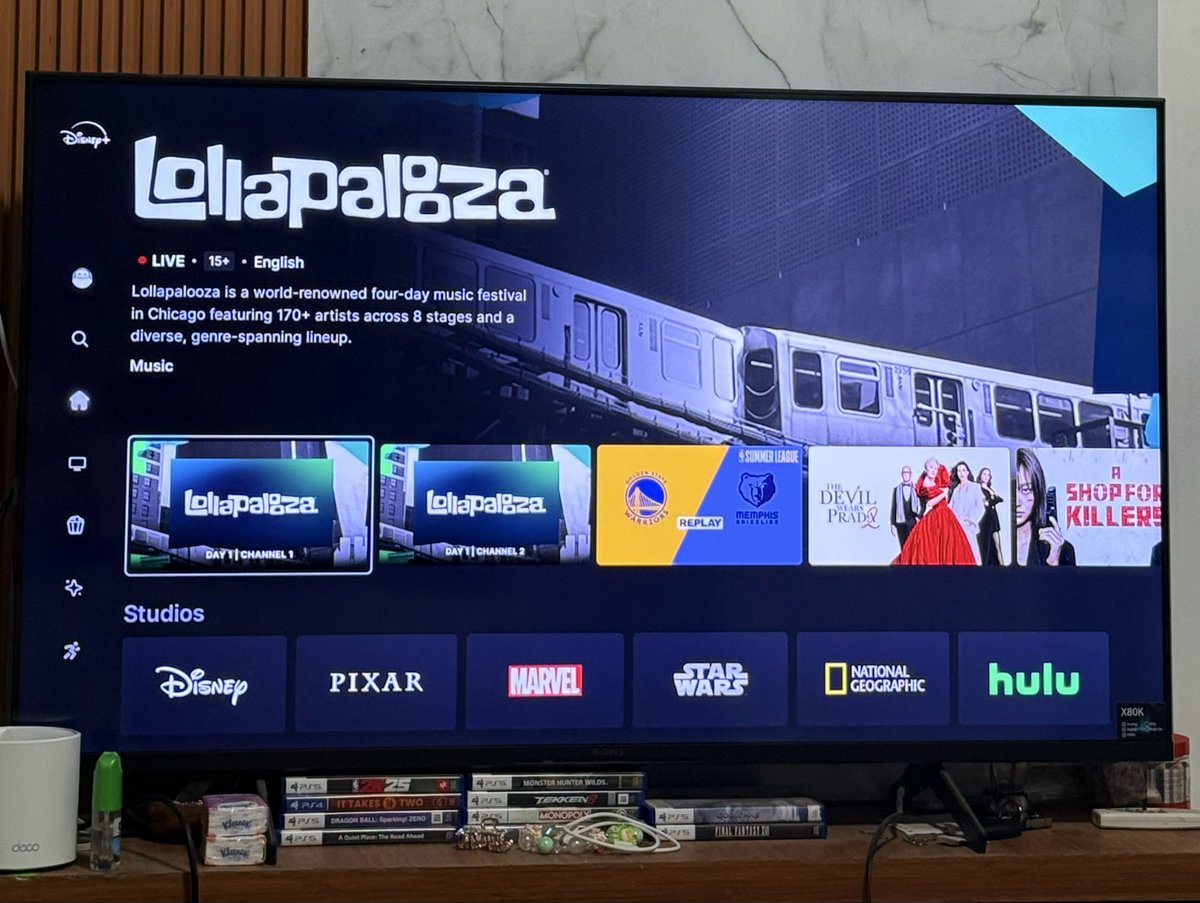 ErenMica's tweet photo. Good morning mga kapss. Aling channel SB sa disney? Di pala namin alam. 😭😭
Start naa

UNLEASH SB19 LOLLAPALOOZA
@SB19Official #SB19
#SB19atLollapalooza https://t.co/FuMQF7UbX4