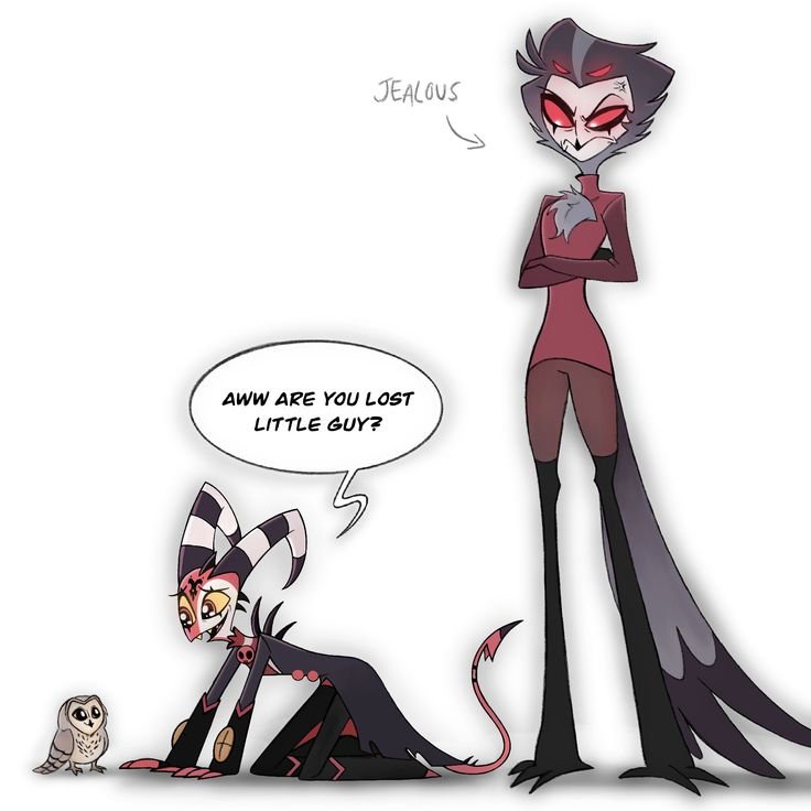 Arthur_Aa1's tweet photo. Even the smallest souls deserve kindness. 🦉🖤
#HelluvaBoss #HazbinHotel #Blitzo #Stolas #Hellaverse #DigitalArt #FanArt  #Animation #Vivziepop https://t.co/AfYVSPv5vR