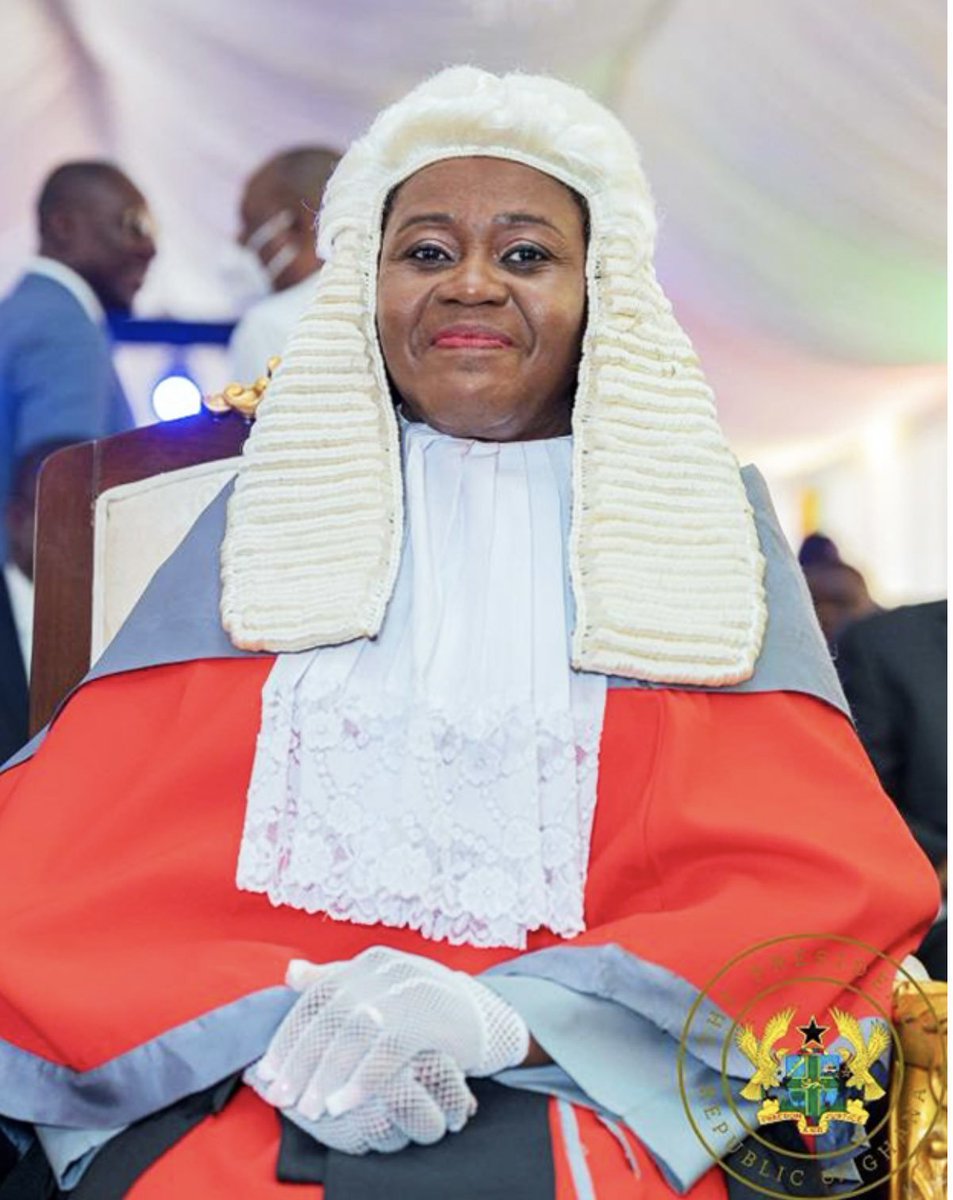 AbdulRaufIbra20's tweet photo. Do you now understand why Chief Justice Torkornoo was kicked out of the Supreme Court? Her removal was to pave the way for the clearing agent to execute his Operation Release All Looters in his first-term agenda. 

It is shameful that President Mahama, who campaigned on the promise of ORAL  is now presiding over the clearing of his appointees who caused significant financial losses to the state.

Sedina Tamakloe, Ato Essien, Ato Forson, Richard Jakpa, Collins Dauda, Asiama and co should have been in Nsawam, but Mahama has cleared them and rewarded them with big portfolios to continue their looting.