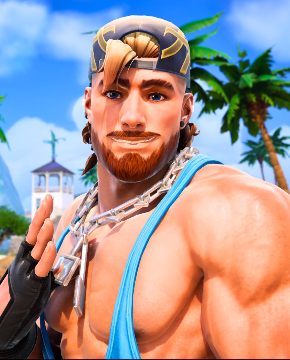 BATTLETAIL's tweet photo. Thor, the Terrible 
Happy Thursday everyone 🩵

#Fortnite #Fortography https://t.co/7zWMjVeASZ