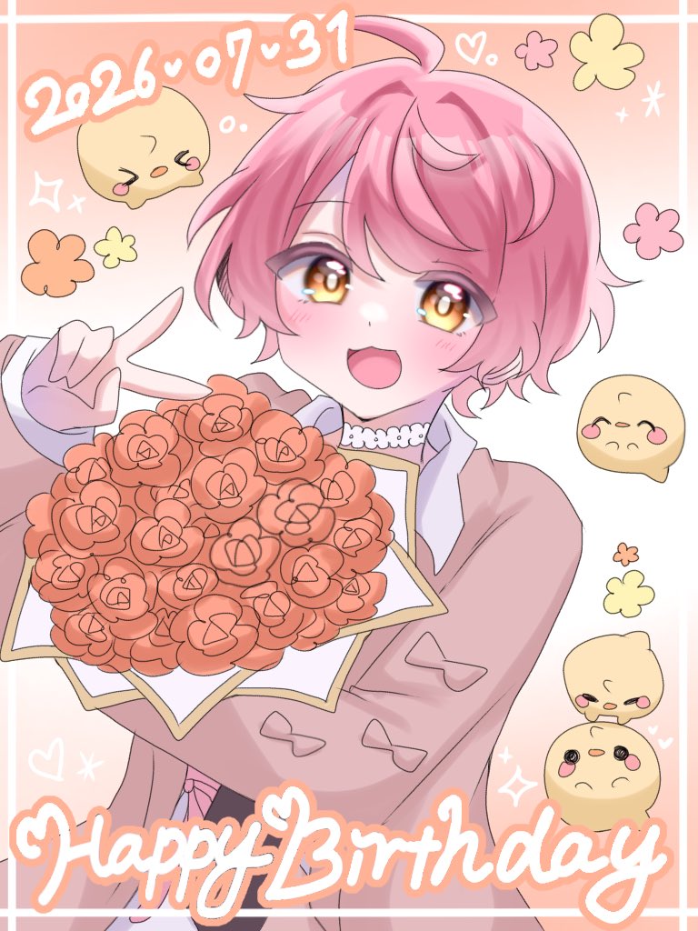 moyoyoyoyon's tweet photo. はっぴーばーすでー！！！！💖
 #ふぇさんおたおめ2026  #ふ絵 https://t.co/kN29VfkyX6