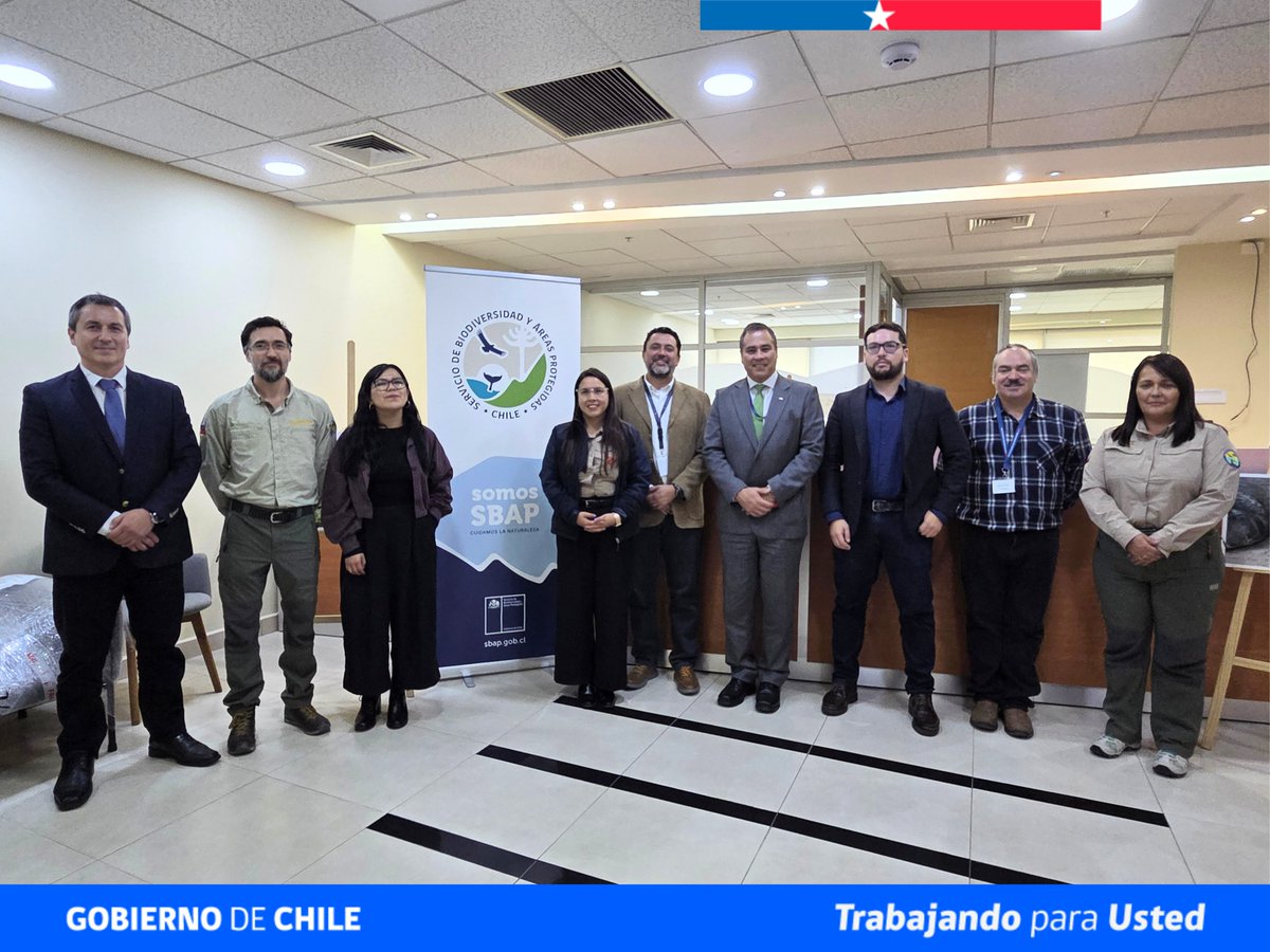 MMA_Tarapaca's tweet photo. 🌿 Avanzamos en la implementación del Servicio de Biodiversidad y Áreas Protegidas #SBAP del @MMACHILE en #Tarapacá. El Seremi Miguel Aguirre participó en la conformación de la Mesa Regional de Gestión del Cambio '26–'27, clave para la correcta instalación del nuevo servicio. https://t.co/avq5HfG2oU