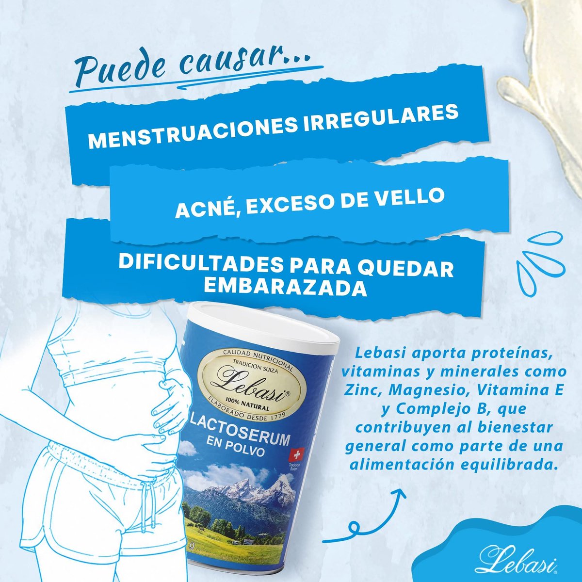 Alimento_Lebasi's tweet photo. El equilibrio hormonal y metabólico SÍ es posible. 🌿✨
​Si vives con SOMP (Síndrome Ovárico Metabólico Poliendocrino), sabes lo frustrante que es lidiar con el cansancio, la resistencia a la insulina y los desequilibrios hormonales.
​Para reestructurar tu metabolismo, la clave e https://t.co/oBFINiENc5