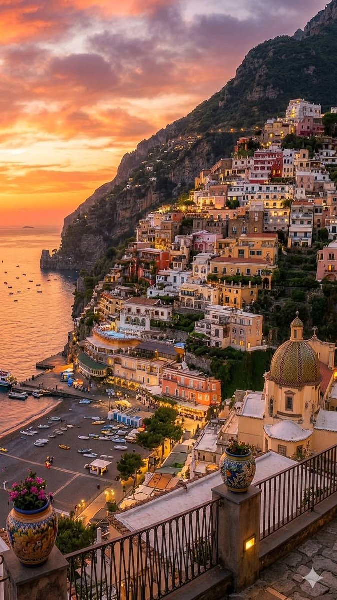 oceannvibe's tweet photo. Positano,italy https://t.co/17zLmcyfpR