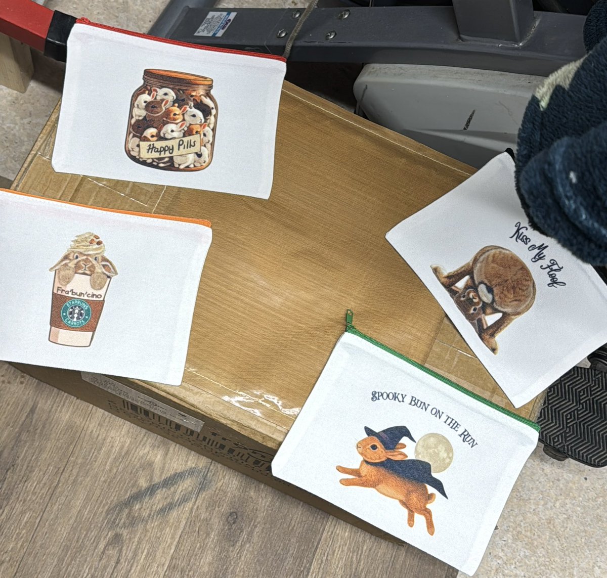 jjrabbithouse's tweet photo. We’ve been putting a few bits together for a little pop up shop on Saturday at Rabbit Retail in Aylesbury. We’ll be there from 11am - 4pm with a range of rabbit themed giftables 🐰 https://t.co/lunJ2JpiTc