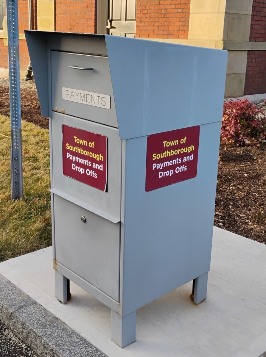17common's tweet photo. If you have any questions regarding tax bills, the Treasurer/Collector office can be reached using the following contact information:

Phone: 508-485-0710 ext. 3010

Email: dbirri@southboroughma.gov or ccremeans@southboroughma.gov https://t.co/MiBOgB7Vl9