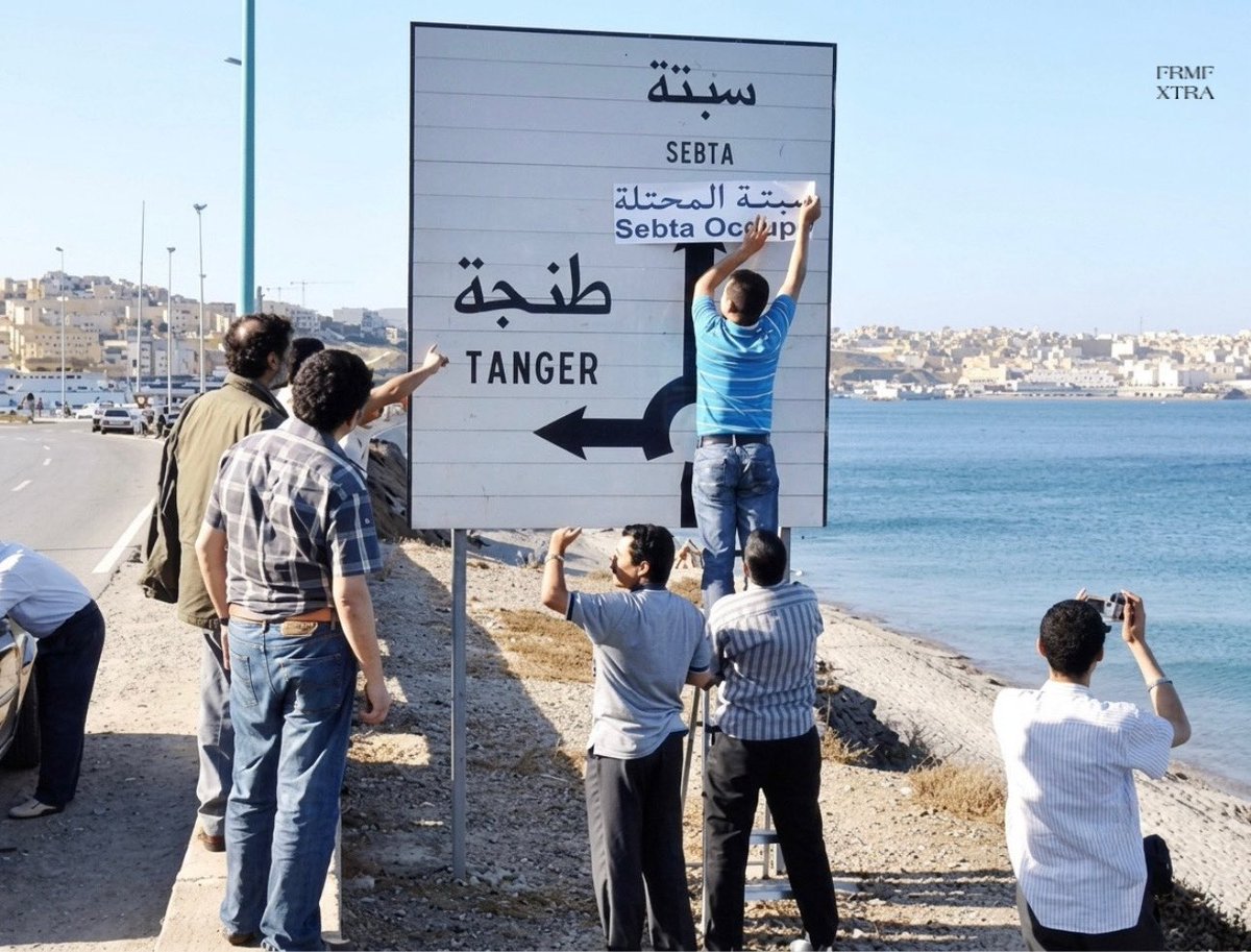 FRMFXtra's tweet photo. 🇲🇦 Ceuta (Sebta) occupée est un territoire 𝗠𝗔𝗥𝗢𝗖𝗔𝗜𝗡, tout comme Melilla. https://t.co/SLR49x0nwi
