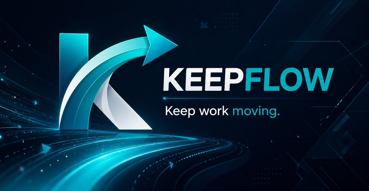 KeepFlowXo's tweet photo. What if work didn’t have to stall every time someone missed an update?

KeepFlow brings tasks, approvals, collaboration, automation and performance tracking into one system, so teams can see what’s moving, what’s blocked, and what needs attention.

Keepwork moving with Keepflow. https://t.co/iSPfUyYK3o