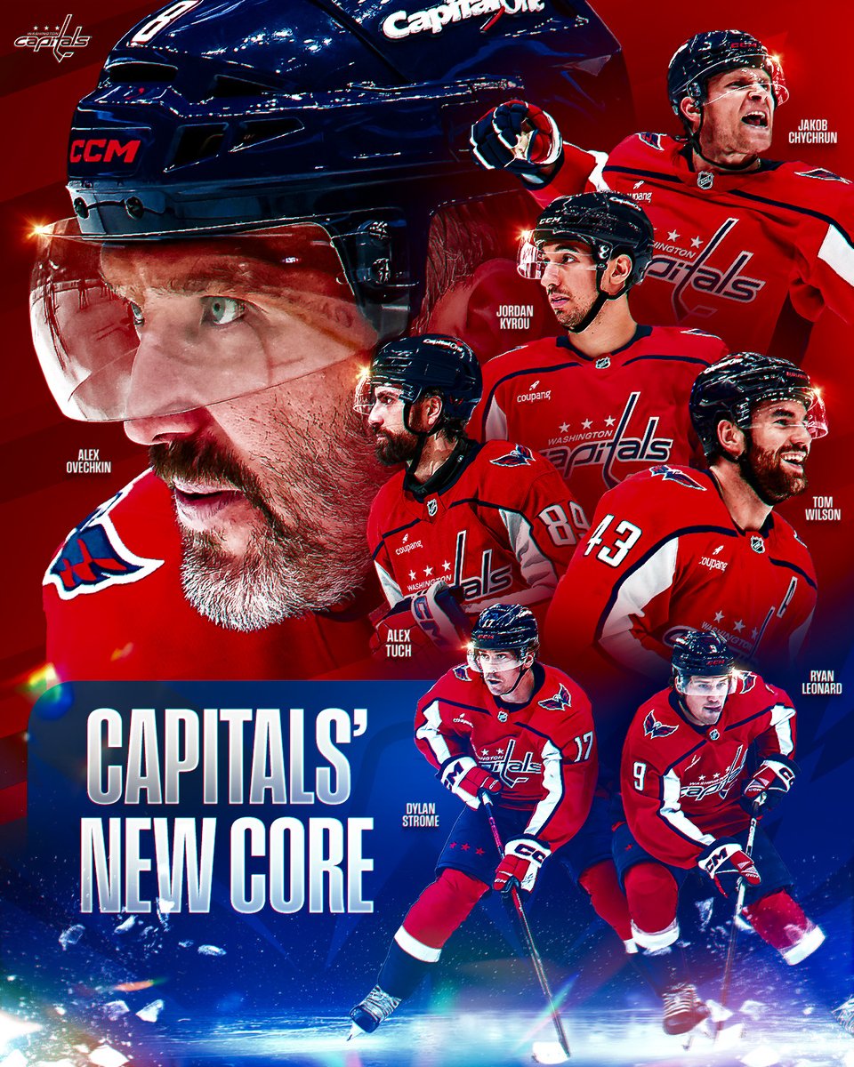 NHL's tweet photo. Alex Tuch ➕
Jordan Kyrou ➕

The @Capitals have some fresh faces in the mix. 🦅 https://t.co/lhs8gORCu6