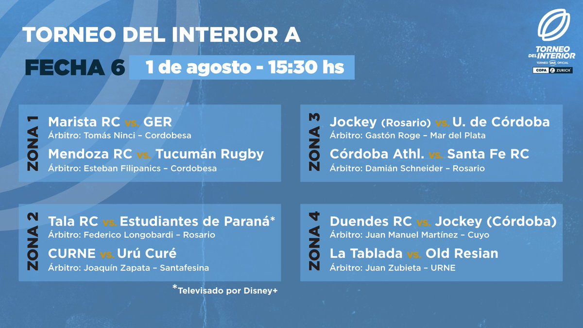 unionargentina's tweet photo. ¡Se viene una nueva jornada del Torneo del Interior Copa Zurich! ¡Se definen los clasificados a cuartos de final! 🏆

#LaUniónDeTodos https://t.co/Q5V8Q9HCmu