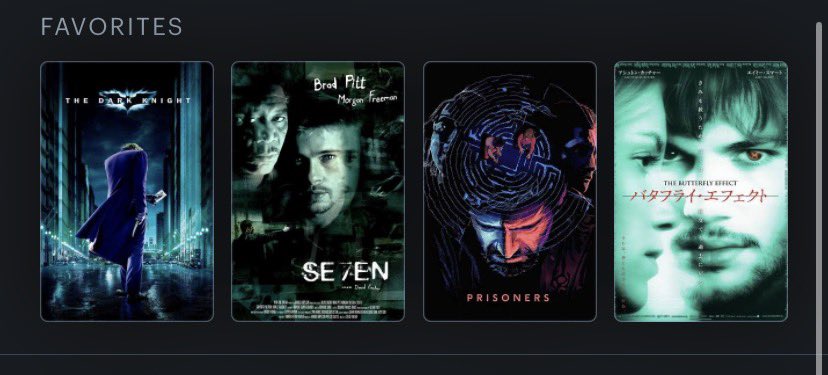 theblaiirwitch's tweet photo. My top 4 on letterboxd 

Yeah, I like to suffer and these movies have their critical acclaim https://t.co/b6CaNp99QI